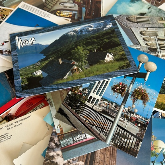 Vintage Postcards Travel Lot 83 Cards From Various Countries Junk Journals Craft - Picture 10 of 10